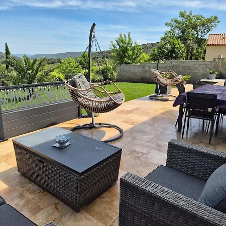 8 Pers Avec Spa, Vue Panoramique Et Jardin Près Du Salagou Villa Le Bosc (Herault)