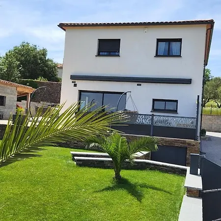 8 Pers Avec Spa, Vue Panoramique Et Jardin Pres Du Salagou