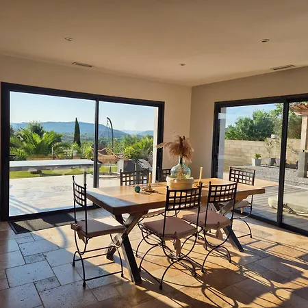 8 Pers Avec Spa, Vue Panoramique Et Jardin Pres Du Salagou * Le Bosc (Herault)
